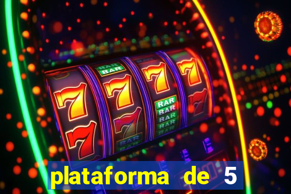plataforma de 5 reais fortune tiger