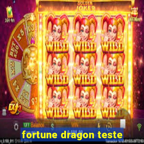 fortune dragon teste