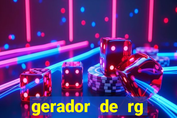 gerador de rg frente e verso