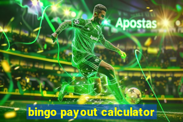 bingo payout calculator