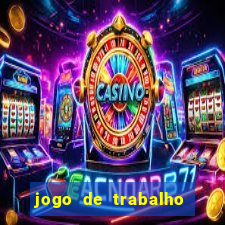 jogo de trabalho no escritório