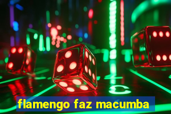 flamengo faz macumba