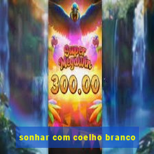 sonhar com coelho branco