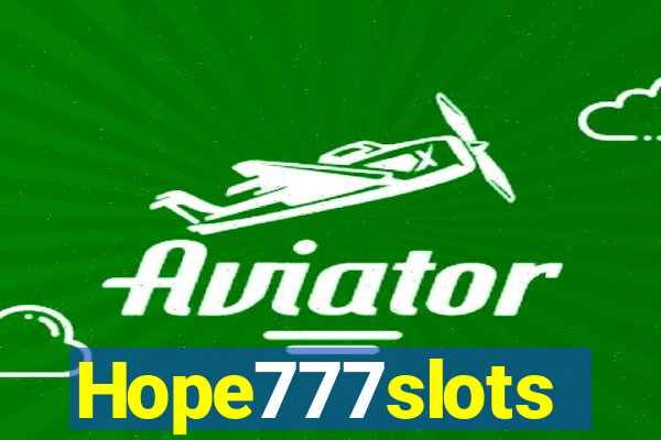 Hope777slots