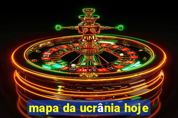 mapa da ucrânia hoje