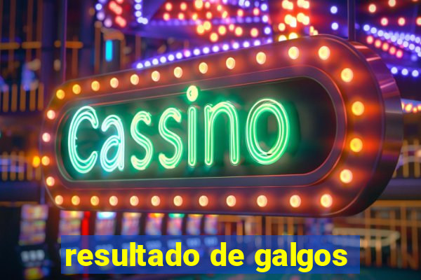 resultado de galgos
