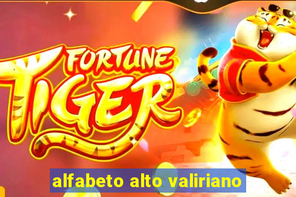 alfabeto alto valiriano