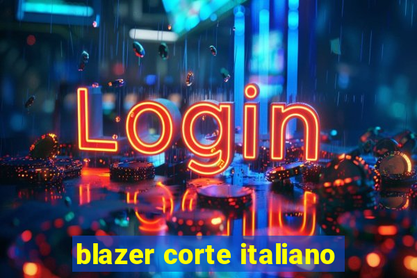 blazer corte italiano