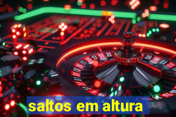 saltos em altura