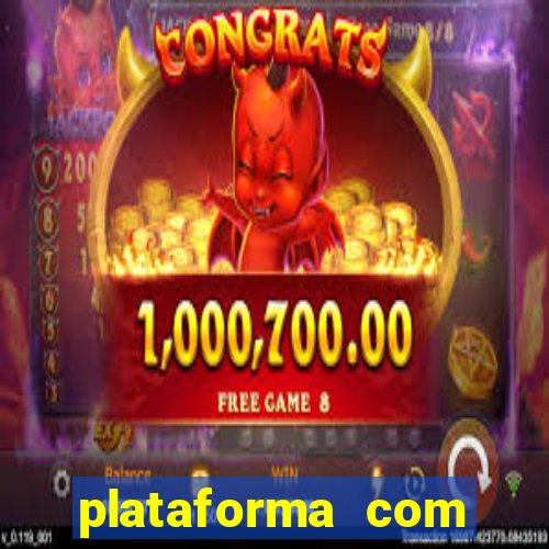 plataforma com porcentagem de ganhos