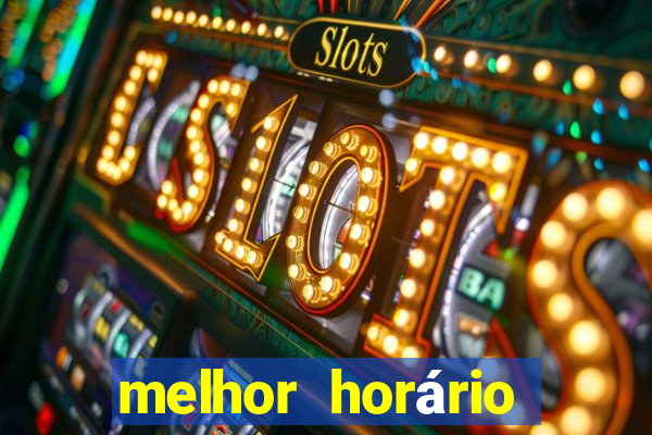 melhor horário fortune rabbit