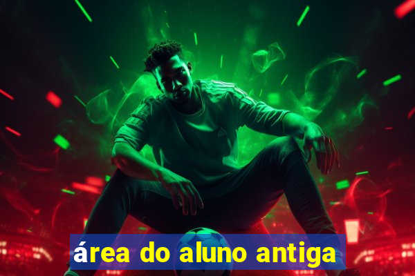 área do aluno antiga
