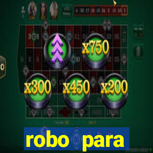 robo para plataforma de jogos
