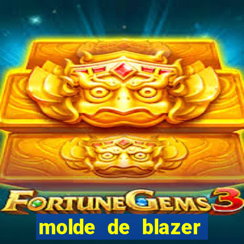 molde de blazer masculino para imprimir
