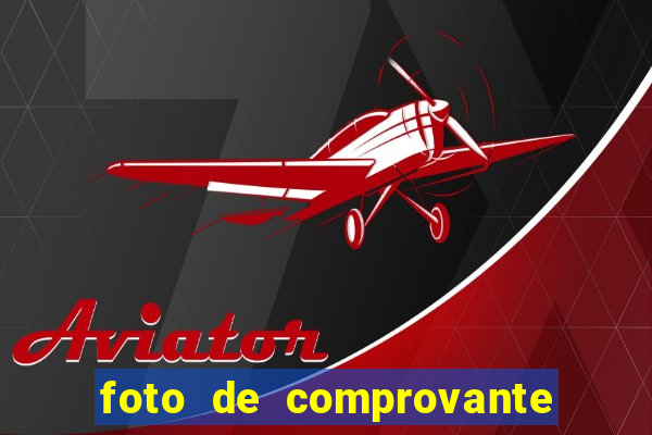 foto de comprovante de pix falso