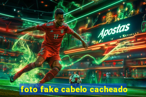 foto fake cabelo cacheado