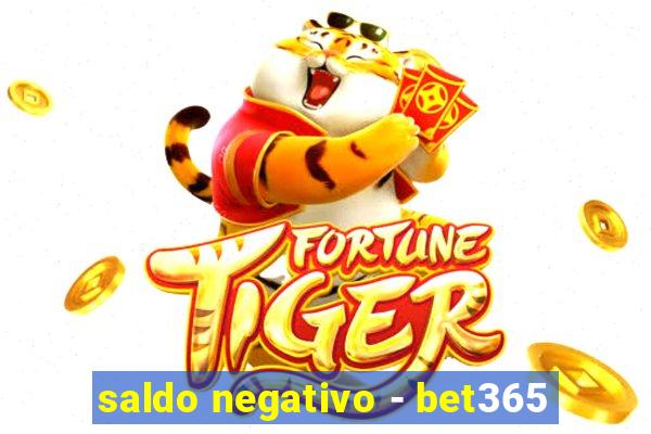 saldo negativo - bet365