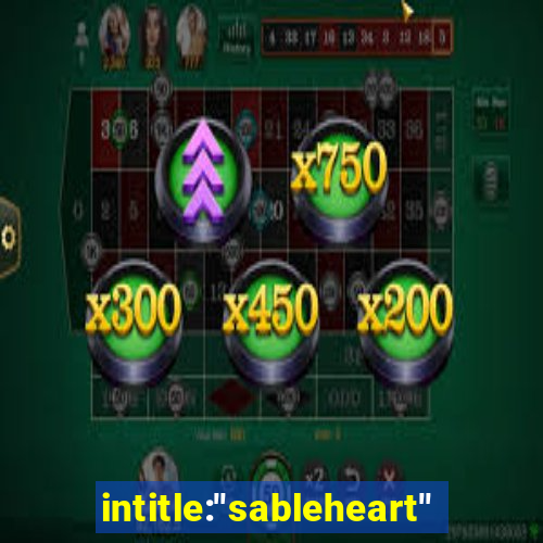 intitle: