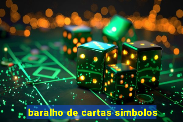 baralho de cartas simbolos