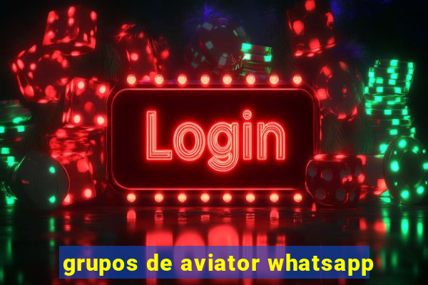 grupos de aviator whatsapp