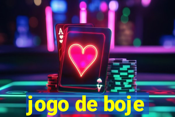 jogo de boje