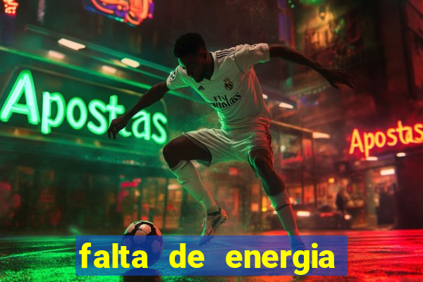 falta de energia em caucaia