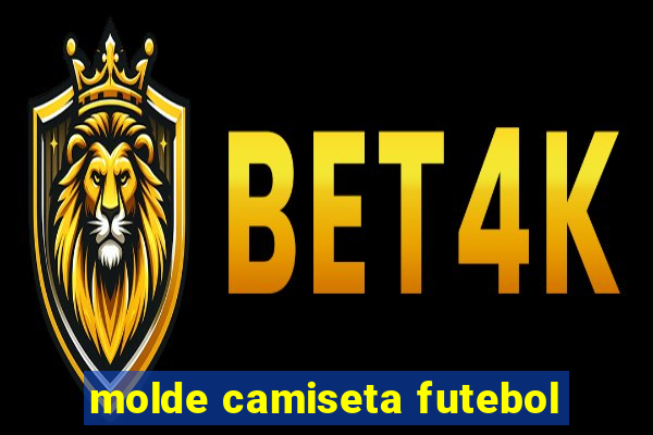 molde camiseta futebol