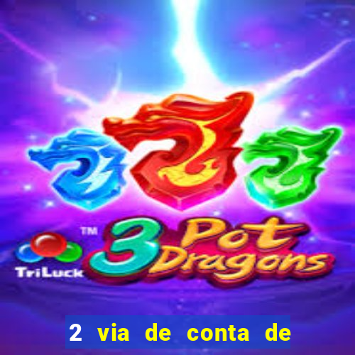 2 via de conta de luz coelba