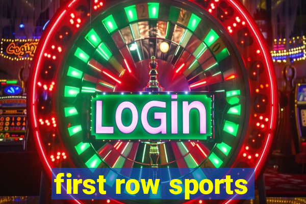 first row sports
