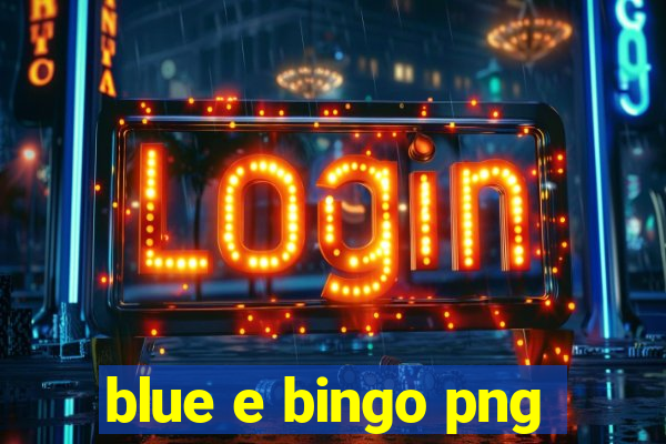 blue e bingo png