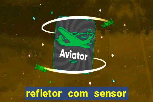 refletor com sensor noturno como instalar
