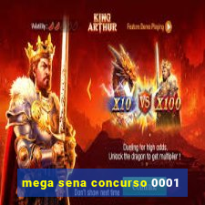 mega sena concurso 0001