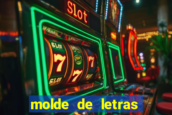 molde de letras feliz natal para imprimir