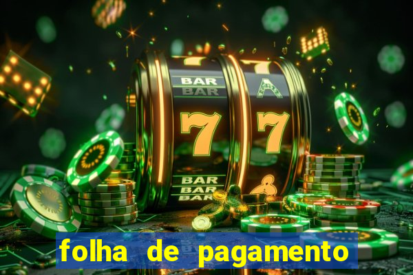 folha de pagamento para preencher word