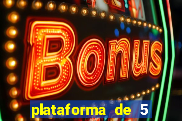 plataforma de 5 reais tigre
