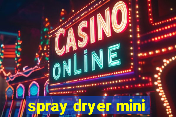 spray dryer mini