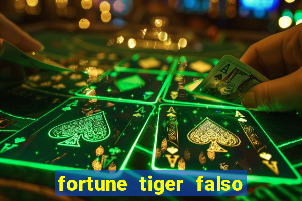 fortune tiger falso para brincar