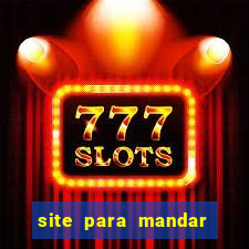 site para mandar cartas para presos