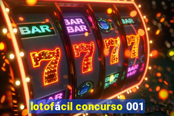 lotofácil concurso 001