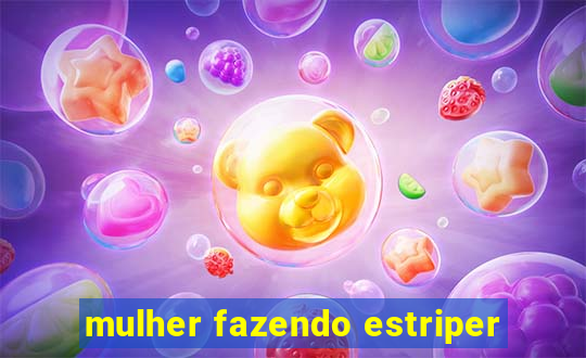 mulher fazendo estriper
