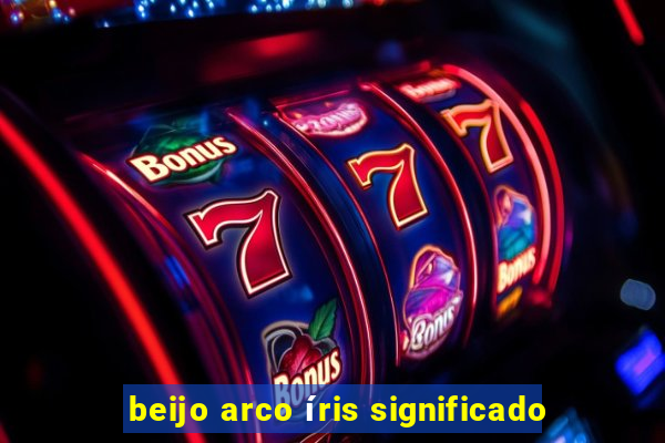 beijo arco íris significado