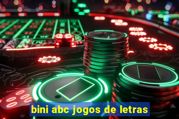 bini abc jogos de letras