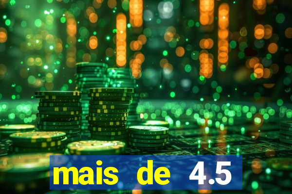 mais de 4.5 escanteios o que significa