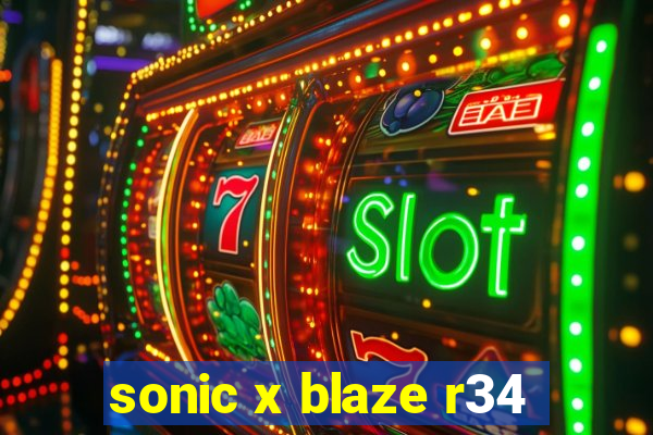 sonic x blaze r34