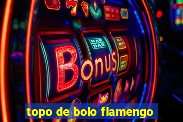 topo de bolo flamengo