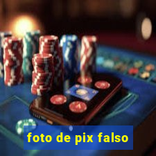 foto de pix falso