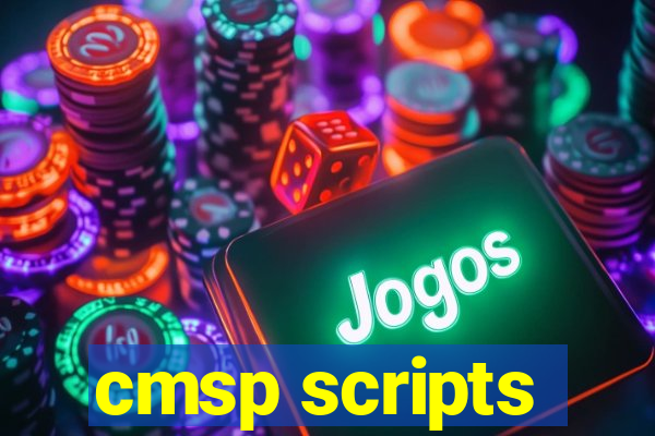 cmsp scripts