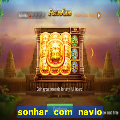 sonhar com navio de cruzeiro