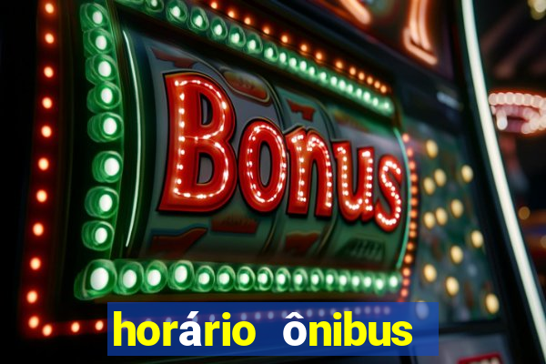 horário ônibus 122 sjc