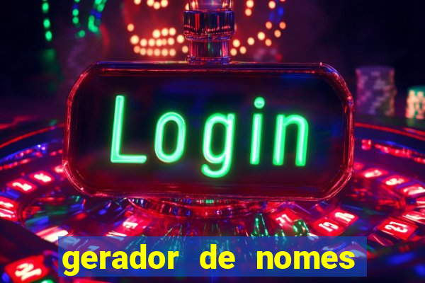 gerador de nomes de guerra
